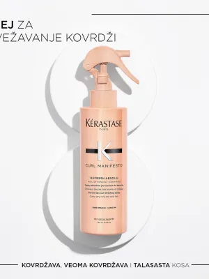 Kérastase Curl Manifesto Sprej Za Osvežavanje Kovrdži 190ml